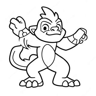 Infernape Coloring Page 44222-35458