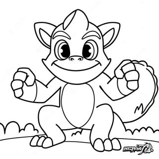 Infernape Coloring Page 44222-35460