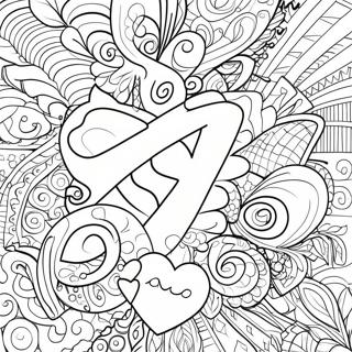 Xoxo Coloring Pages