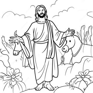 Jesus Storypages Bible Coloring Page 44252-35482