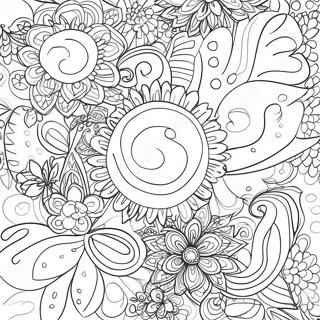 Scribble Spot Coloring Pages