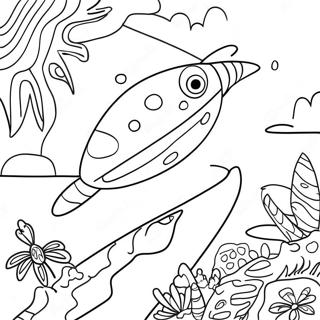 Colorful Scribble Spot Adventure Coloring Page 44283-35505