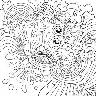 Colorful Scribble Spot Adventure Coloring Page 44283-35508