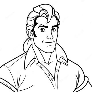 Gaston Coloring Pages