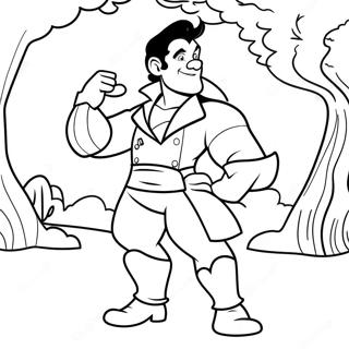 Gaston Coloring Page 44292-35511