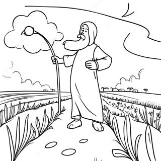 Parable Of The Sower Coloring Page 44322-35534