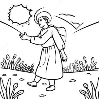 Parable Of The Sower Coloring Page 44322-35536