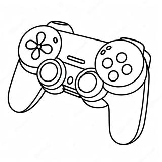 Playstation Controller Coloring Page 44363-35569