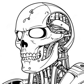 Terminator Coloring Page 44392-35592