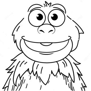 Grover Coloring Page 44432-35619