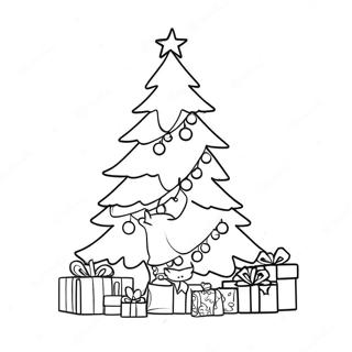 Country Christmas Coloring Pages