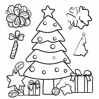 Christmas Tree Coloring Page For Preschoolers 44472-35658