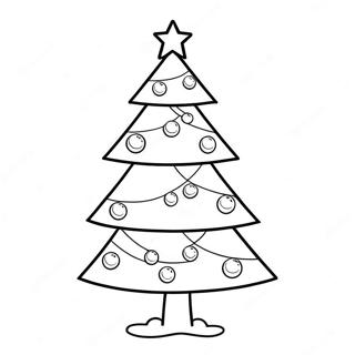 Christmas Tree Coloring Page For Preschoolers 44472-35660