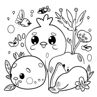 Living And Non Living Things Coloring Page 44492-35671