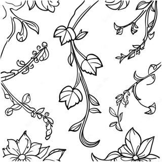 Vines Coloring Page 44532-35707