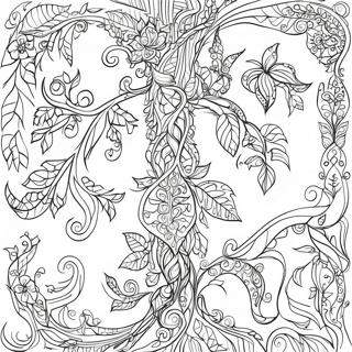 Vines Coloring Pages