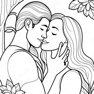 Romance Coloring Pages