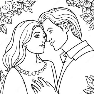 Romance Coloring Page 44552-35714