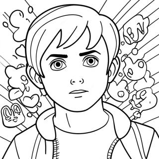 Scott Pilgrim Coloring Pages