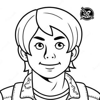 Scott Pilgrim Coloring Page 44562-35724