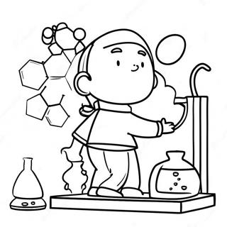 5th Grade Science Experiment Coloring Page 44573-35735