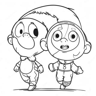 Creative It Characters Coloring Page 44583-35747