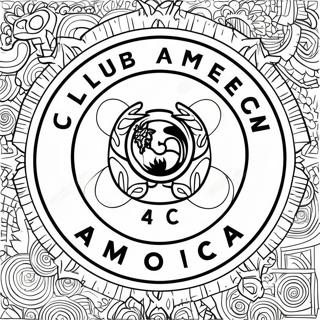 Club America Coloring Pages