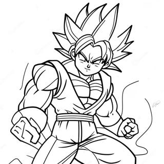 Goku Black Coloring Page 4461-3736