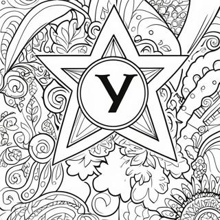 Ymca Logo Coloring Page 44622-35775