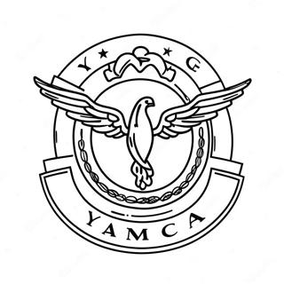 Ymca Logo Coloring Page 44622-35776