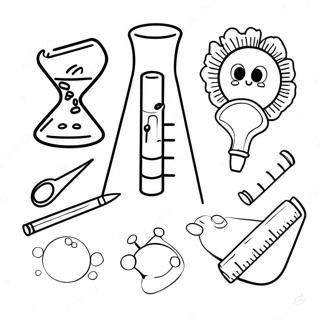 Science Tools Coloring Page 44642-35791