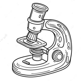 Colorful Microscope Coloring Page 44643-35796