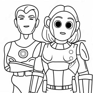 Famous Movie Characters Coloring Page 44653-35801