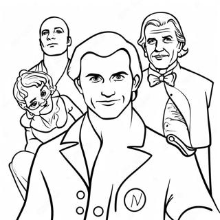 Famous Movie Characters Coloring Page 44653-35803