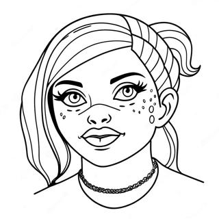 Baddie Coloring Page 4471-3742