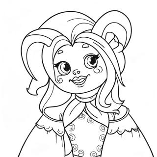 Baddie Coloring Page 4471-3744