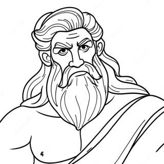 Zeus Coloring Pages