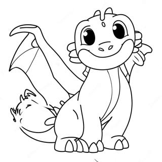 Light Fury Coloring Page 44752-35887