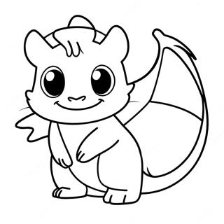 Light Fury Coloring Page 44752-35888