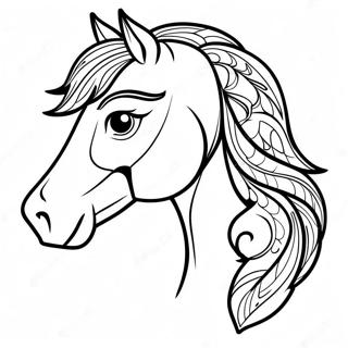 Horse Shoe Coloring Page 44782-35898