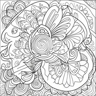 Colorful Mola Patterns Coloring Page 44793-35915