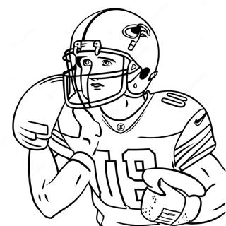 Cooper Kupp Action Shot Coloring Page 44812-35930