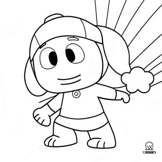 Pocoyo Coloring Pages