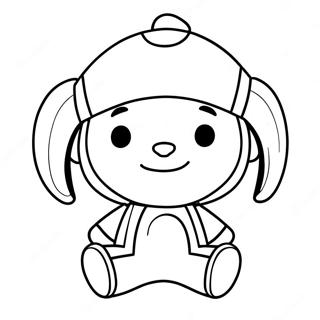 Pocoyo Coloring Page 4481-3751