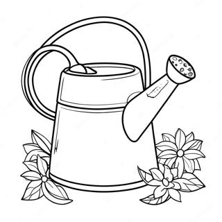 Watering Can Coloring Page 44842-35950