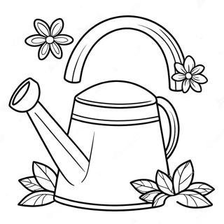 Watering Can Coloring Page 44842-35951