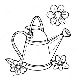 Watering Can Coloring Page 44842-35952