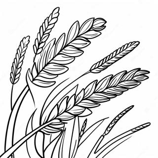 Wheat Coloring Page 44862-35968