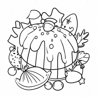 Christmas Food Coloring Page 44872-35975