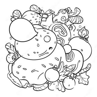 Christmas Food Coloring Page 44872-35976